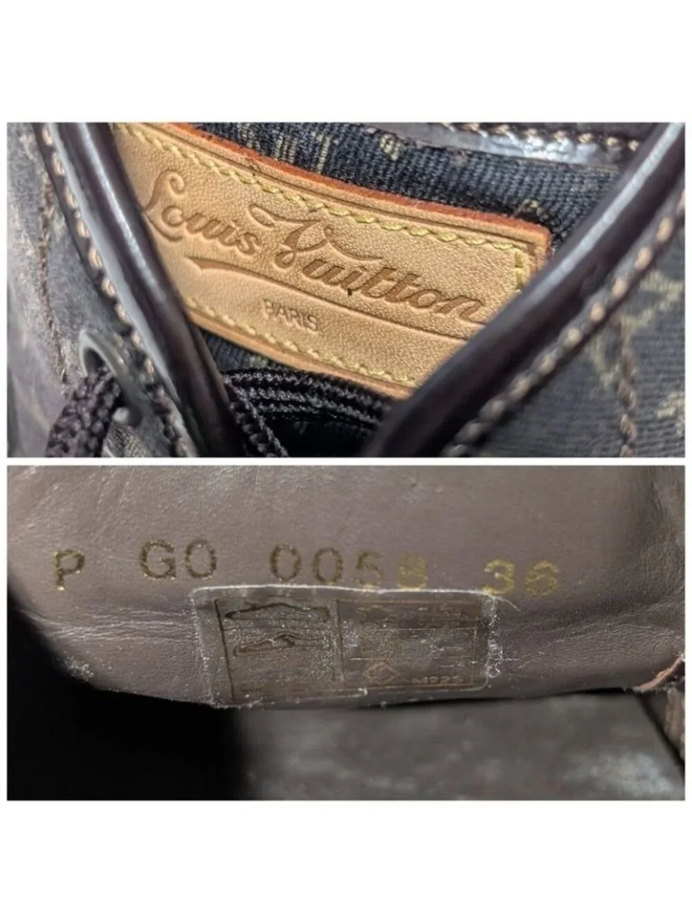 Louis Vuitton Sneakers Monogram Mini Canvas Patent - Picture 10 of 10